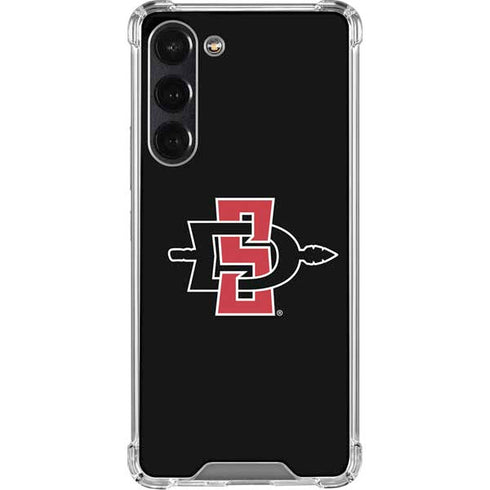 San Diego State University Aztecs Logo Galaxy S24 FE Clear Case