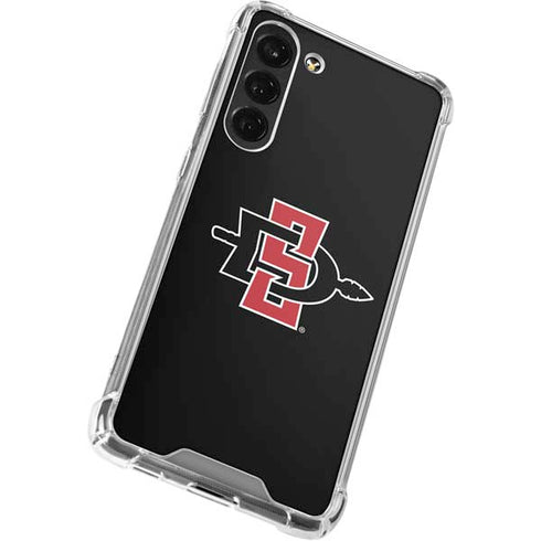 San Diego State University Aztecs Logo Galaxy S24 FE Clear Case