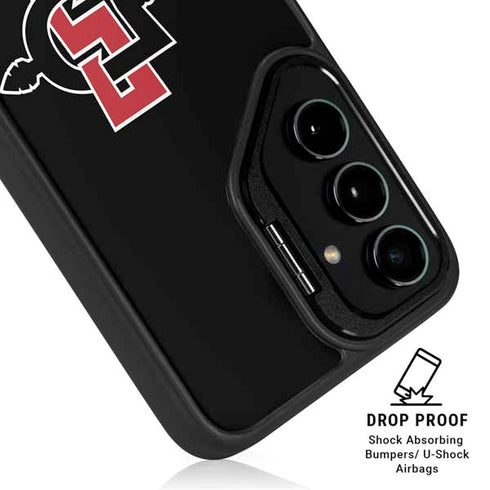 San Diego State University Aztecs Logo Galaxy S24 Plus Kickstand Case