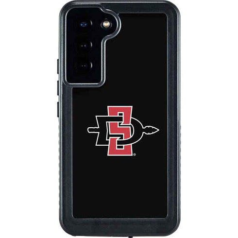 San Diego State University Aztecs Logo Galaxy S24 Plus Waterproof Case