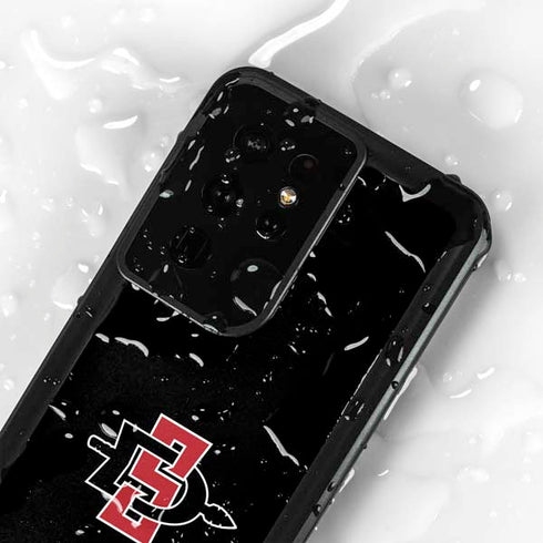 San Diego State University Aztecs Logo Galaxy S24 Ultra Waterproof Case