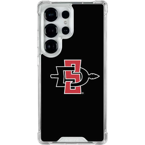 San Diego State University Aztecs Logo Galaxy S25 Ultra Clear Case