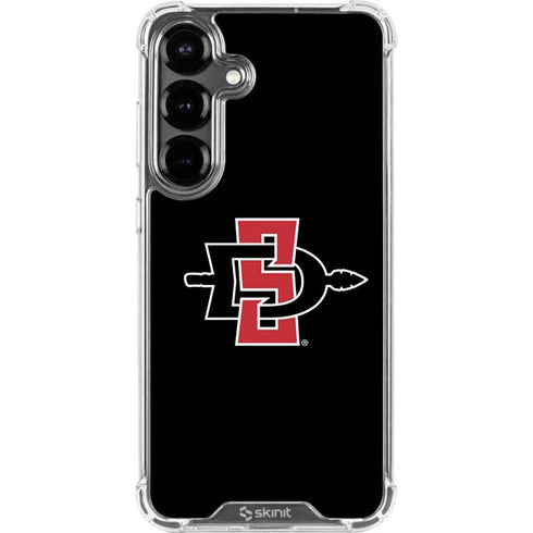 San Diego State University Aztecs Logo Galaxy S26 Clear Case