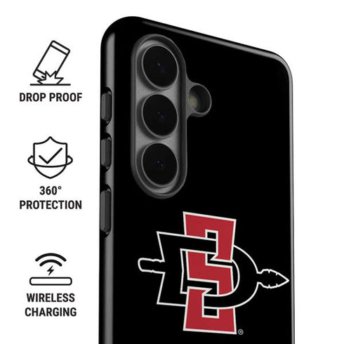 San Diego State University Aztecs Logo Galaxy S26 Plus Impact Case