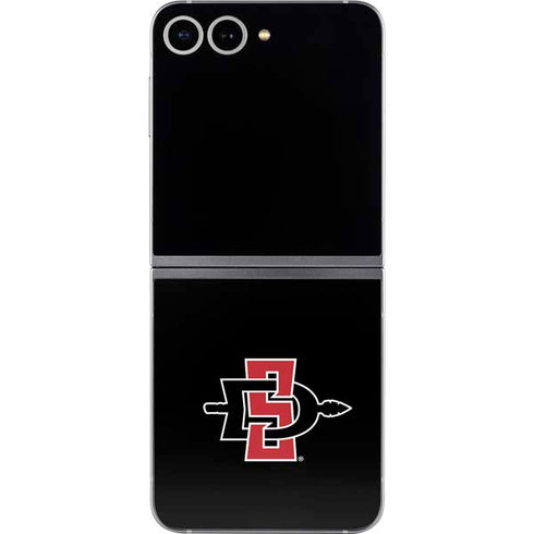 San Diego State University Aztecs Logo Galaxy Z Flip6 Skin