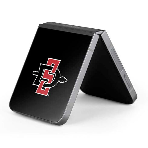 San Diego State University Aztecs Logo Galaxy Z Flip6 Skin