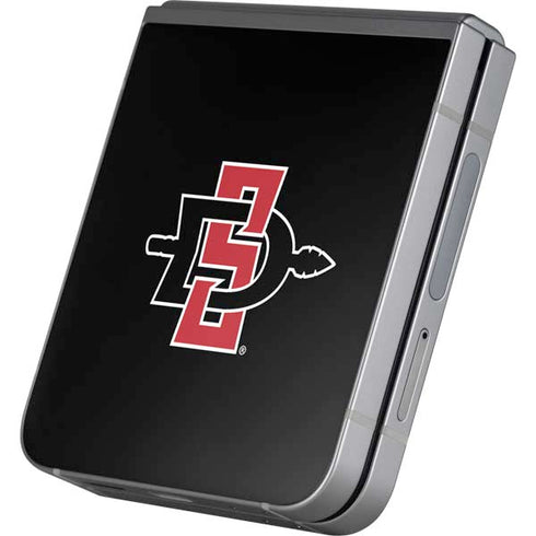 San Diego State University Aztecs Logo Galaxy Z Flip6 Skin