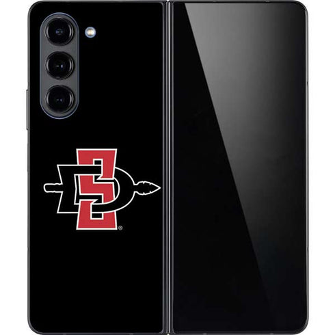 San Diego State University Aztecs Logo Galaxy Z Fold5 5G Skin