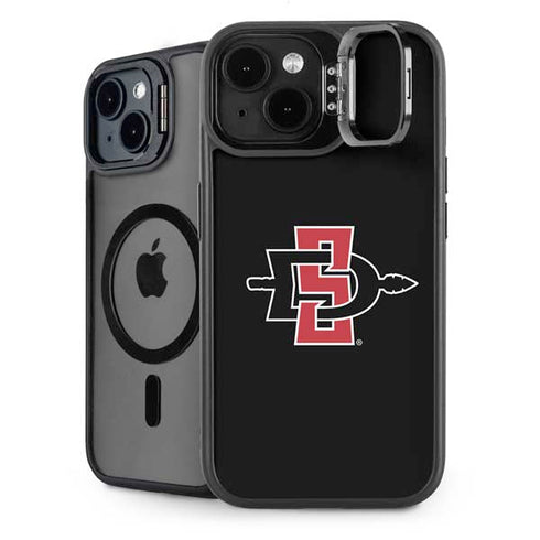 San Diego State University Aztecs Logo iPhone 15 Kickstand Case