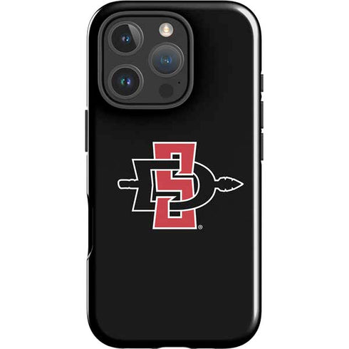San Diego State University Aztecs Logo iPhone 16 Pro Impact Case