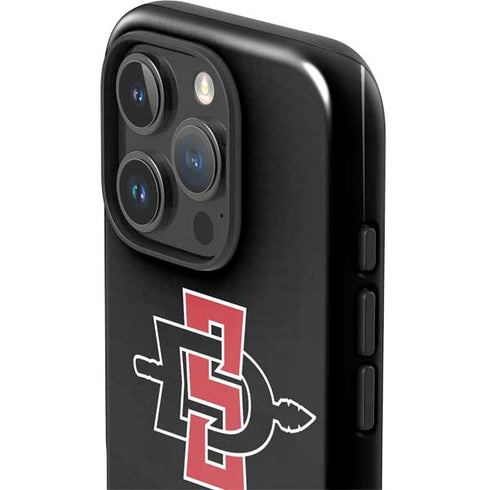 San Diego State University Aztecs Logo iPhone 16 Pro Max Impact Case