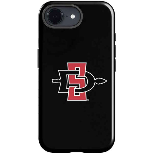 San Diego State University Aztecs Logo iPhone 16e Impact Case