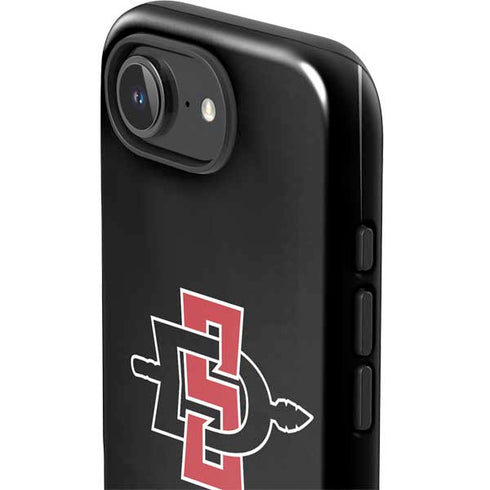 San Diego State University Aztecs Logo iPhone 16e Impact Case