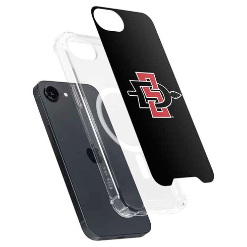San Diego State University Aztecs Logo iPhone 16e MagSafe Case