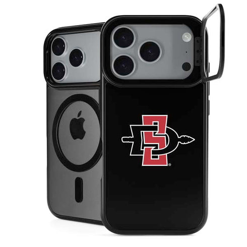 San Diego State University Aztecs Logo iPhone 18 Pro Max Kickstand Case