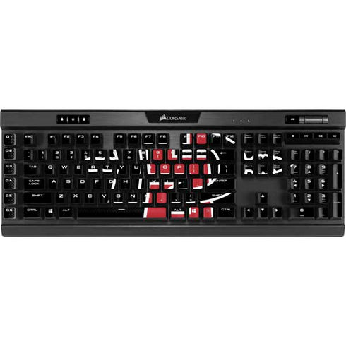 San Diego State University Aztecs Logo K95 RGB PLATINUM Mechanical Gaming Keyboard Skin