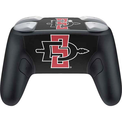San Diego State University Aztecs Logo Nintendo Switch 2 (2025) Pro Controller Skin