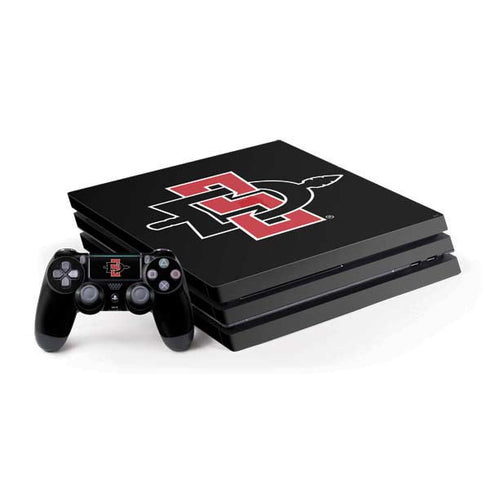 San Diego State University Aztecs Logo PlayStation PS4 Skins