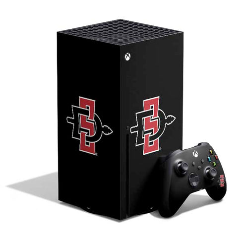 San Diego State University Aztecs Logo Xbox Series X Bundle Skin