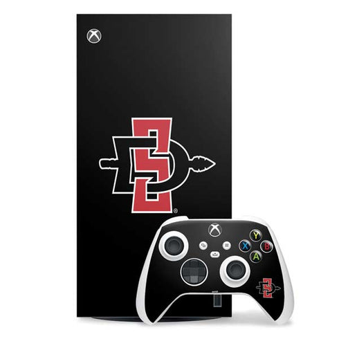 San Diego State University Aztecs Logo Xbox Series X Skins