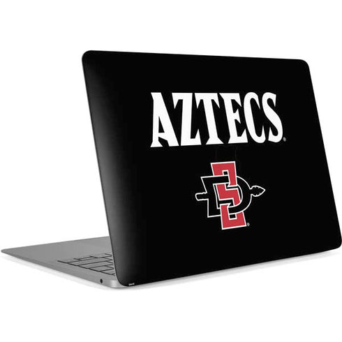 San Diego State University Aztecs Black Apple MacBook Air Skin