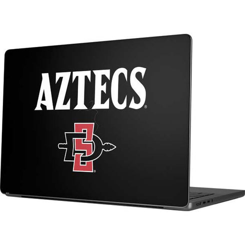 San Diego State University Aztecs Black Apple MacBook Pro 14-inch Skin