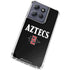 San Diego State University Aztecs Black Moto G 5G (2025) Clear Case