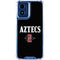 San Diego State University Aztecs Black Moto G 5G (2024) Clear Case