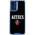 San Diego State University Aztecs Black Moto G 5G (2024) Clear Case