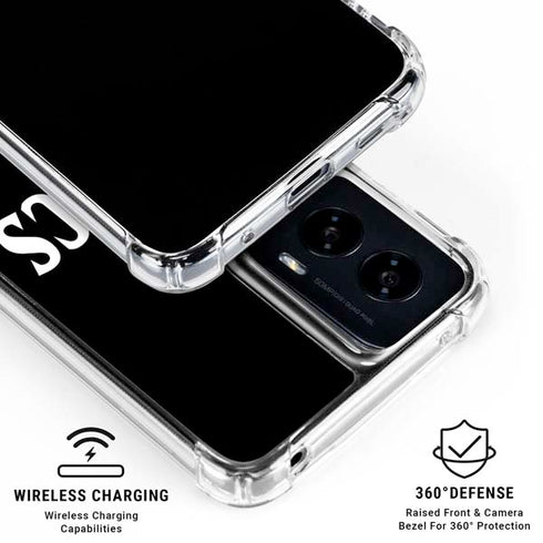 San Diego State University Aztecs Black Moto G Power 5G (2024) Clear Case