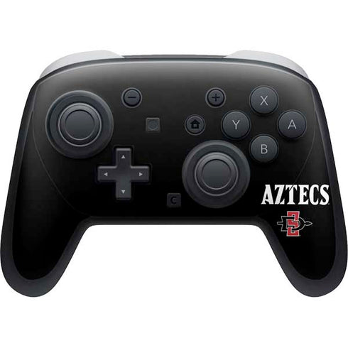 San Diego State University Aztecs Black Nintendo Skins