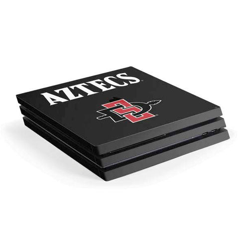 San Diego State University Aztecs Black PlayStation PS4 Skins