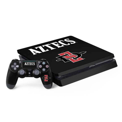 San Diego State University Aztecs Black PlayStation PS4 Skins