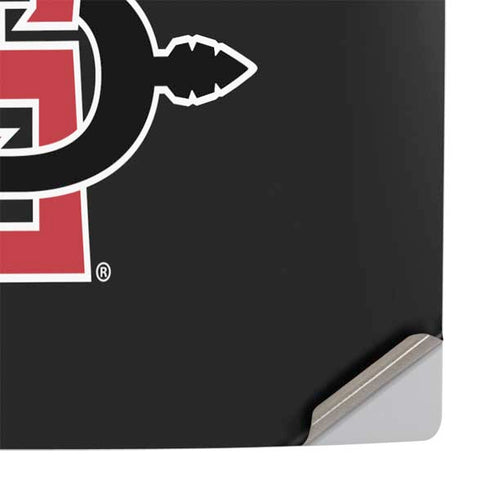 San Diego State University Aztecs Black PS5 Pro Console Skin
