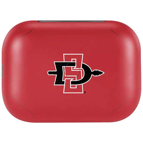 San Diego State University Aztecs Red Logo Amazon Echo Buds Skin