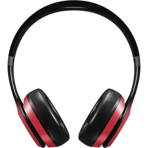 San Diego State University Aztecs Red Logo Beats Solo 4 Wireless Headphones Skin