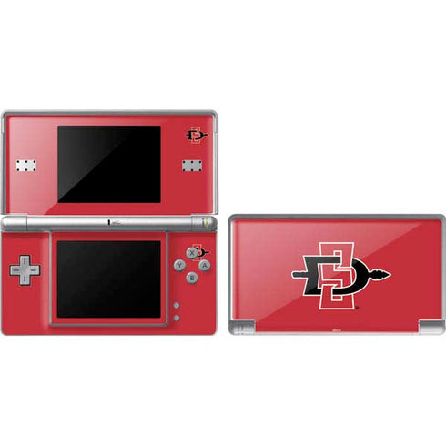 San Diego State University Aztecs Red Logo Nintendo Skins
