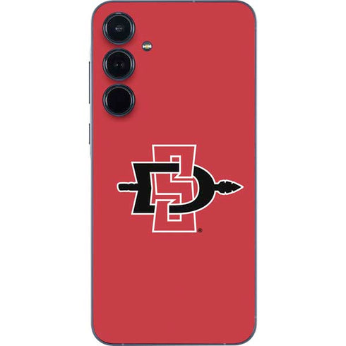 San Diego State University Aztecs Red Logo Galaxy A35 5G Skin