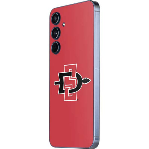 San Diego State University Aztecs Red Logo Galaxy A36 5G Skin