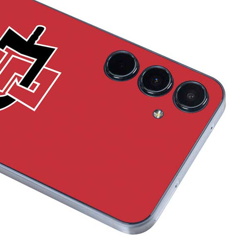 San Diego State University Aztecs Red Logo Galaxy A36 5G Skin