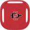San Diego State University Aztecs Red Logo Galaxy Buds Live Skin
