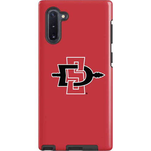 San Diego State University Aztecs Red Logo Galaxy Cases