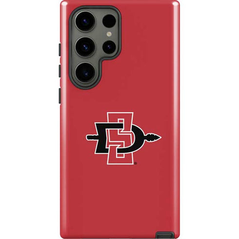 San Diego State University Aztecs Red Logo Galaxy S23 Ultra Pro Case