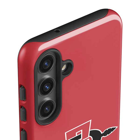 San Diego State University Aztecs Red Logo Galaxy S25 Impact Case