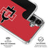 San Diego State University Aztecs Red Logo Galaxy S26 Plus Clear Case