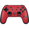 San Diego State University Aztecs Red Logo Google Stadia Controller Skin