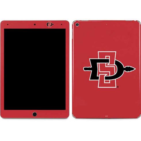 San Diego State University Aztecs Red Logo iPad Skins