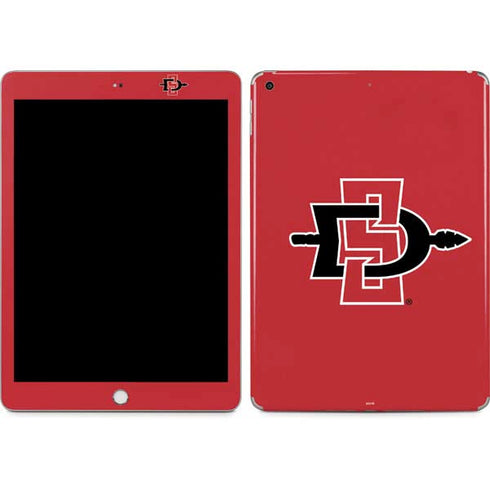 San Diego State University Aztecs Red Logo Apple iPad Skin