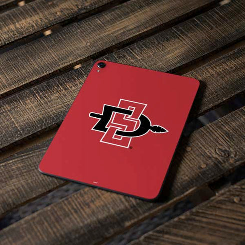 San Diego State University Aztecs Red Logo Apple iPad Pro Skin