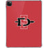 San Diego State University Aztecs Red Logo iPad Pro 11in (2024) Clear Case